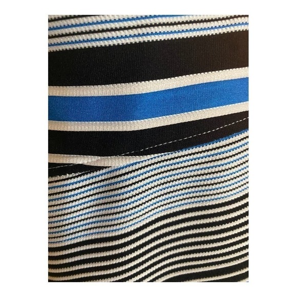 Tail Blue Black Striped Golf Skort Size L - Picture 3 of 6